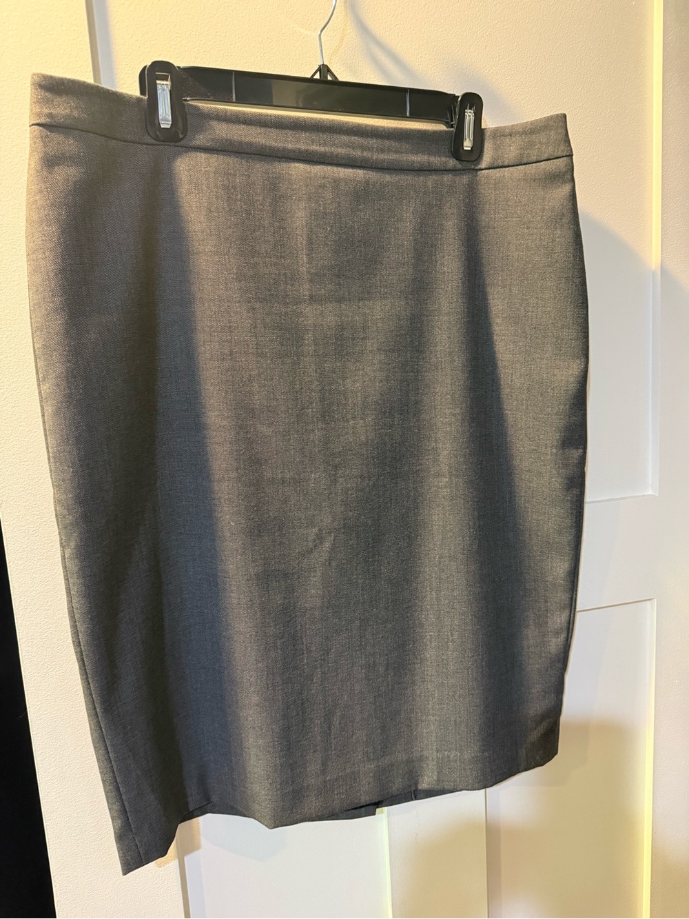 Ann Taylor Dark Charcoal Pencil Skirt
